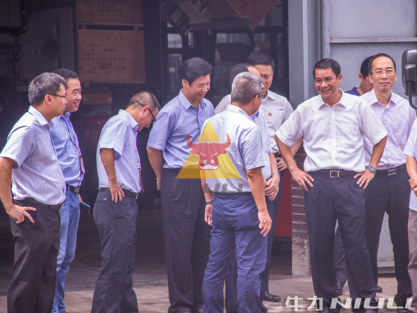 江門市委書記林應武到牛力機械調研
